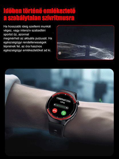 WATCH 6 PRO Űrkutatás kerek képernyős okosóra